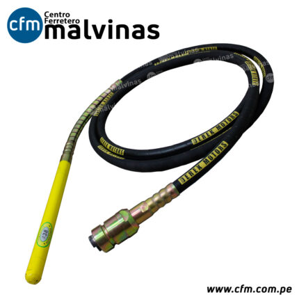 MANGUERA PARA VIBRADORA DE CONCRETO DE 1 1/2 PULGADA DEREK MOTORS